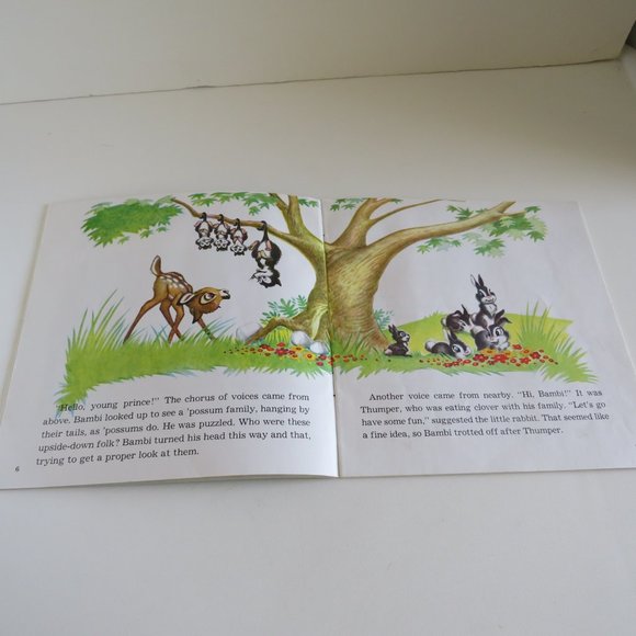 DISNEY Bambi Book & Cassette Tape & USB Flash Drive with MP3 Files - Picture 4 of 9